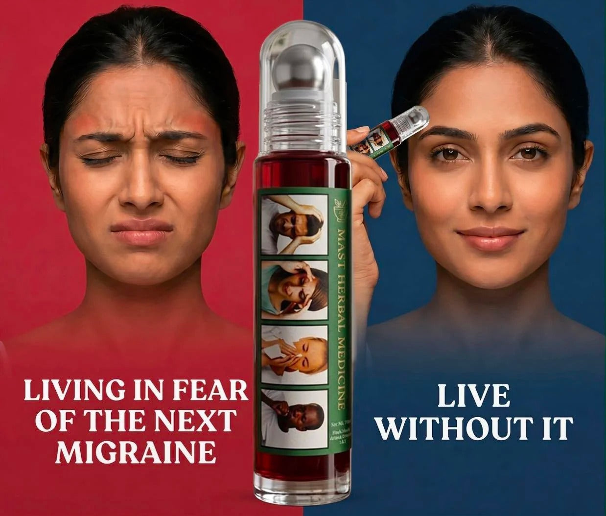 Migraine Care Cooling Head Relief