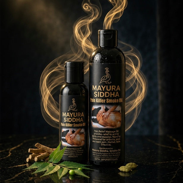 MAYURA SIDDHA SMOKE OIL Pain Relief