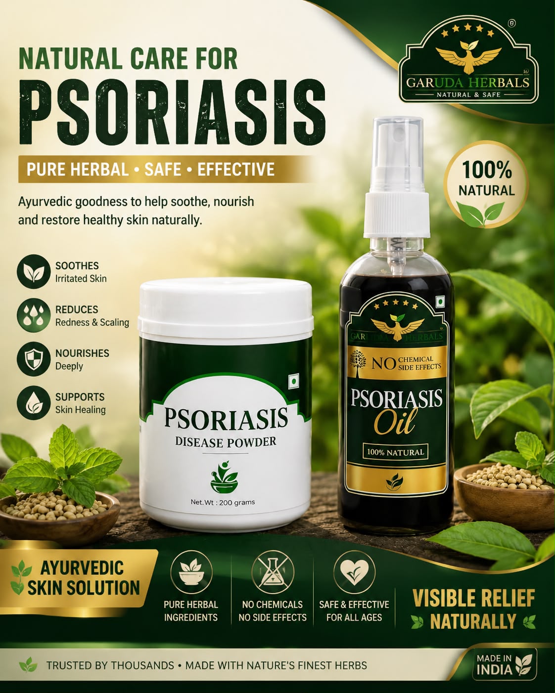 PSORIASIS OIL & DISEASE POWDER