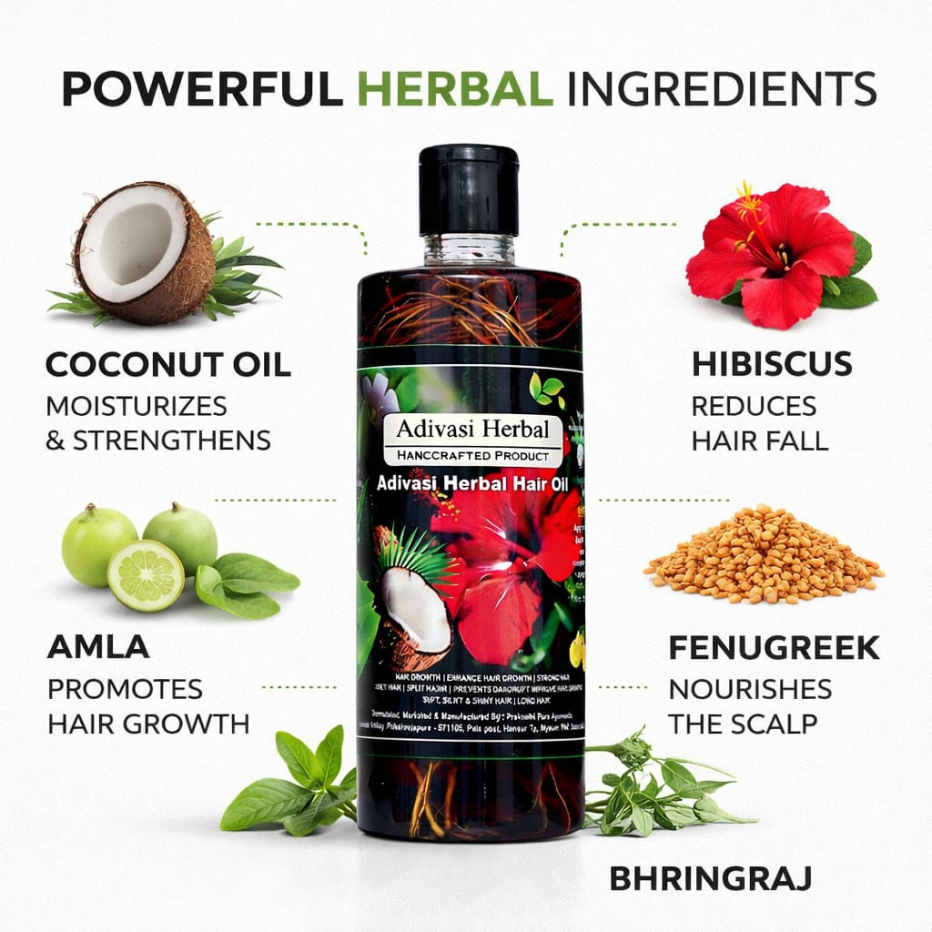 Adivasi Herbal Hair Growth Oil