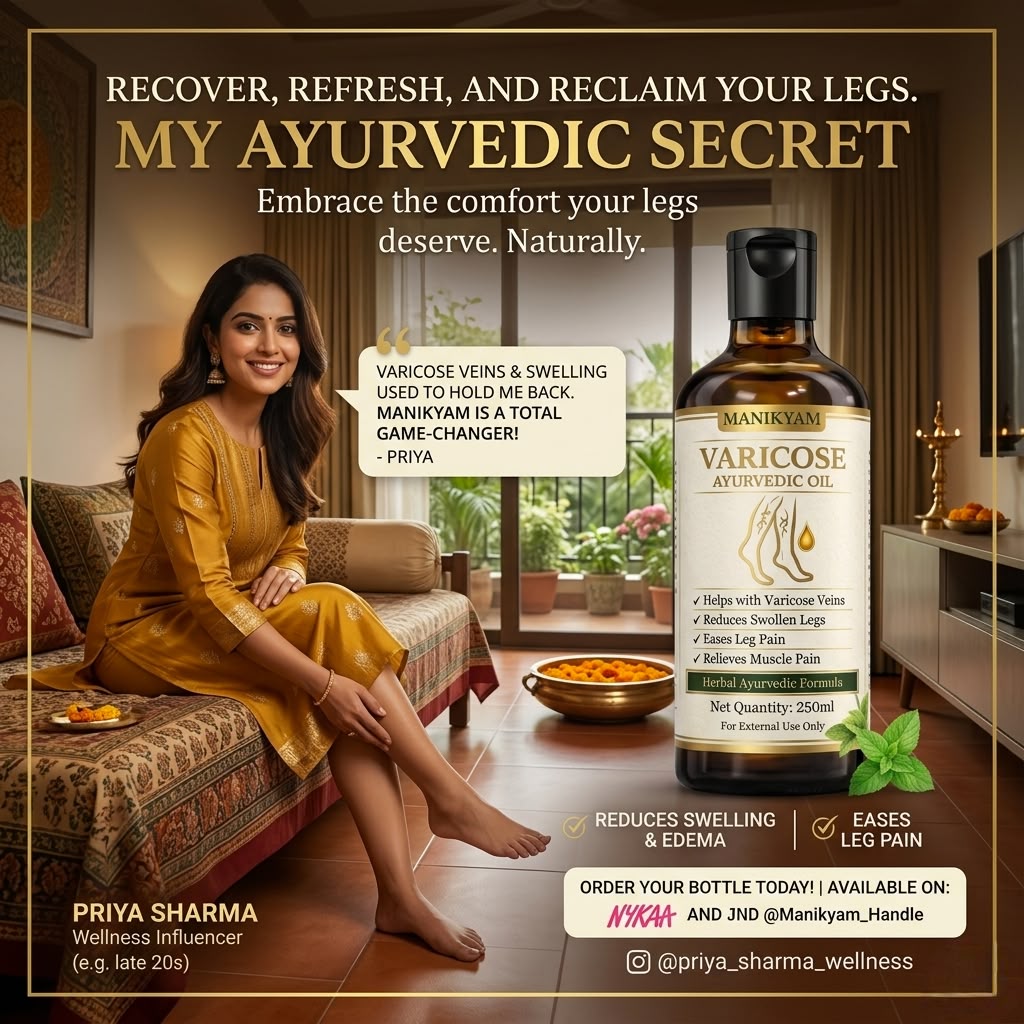 VARICOSE VEINS PAIN RELIEF OIL