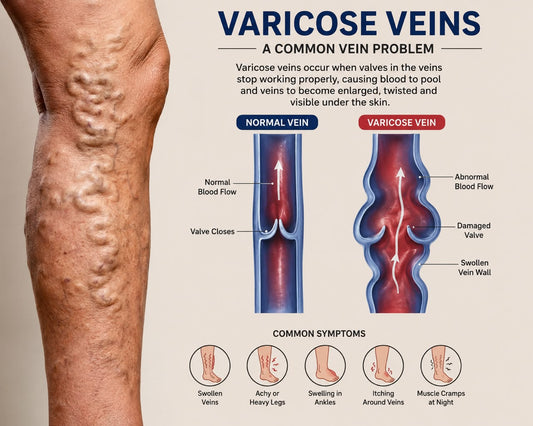VARICOSE VEINS PAIN RELIEF OIL