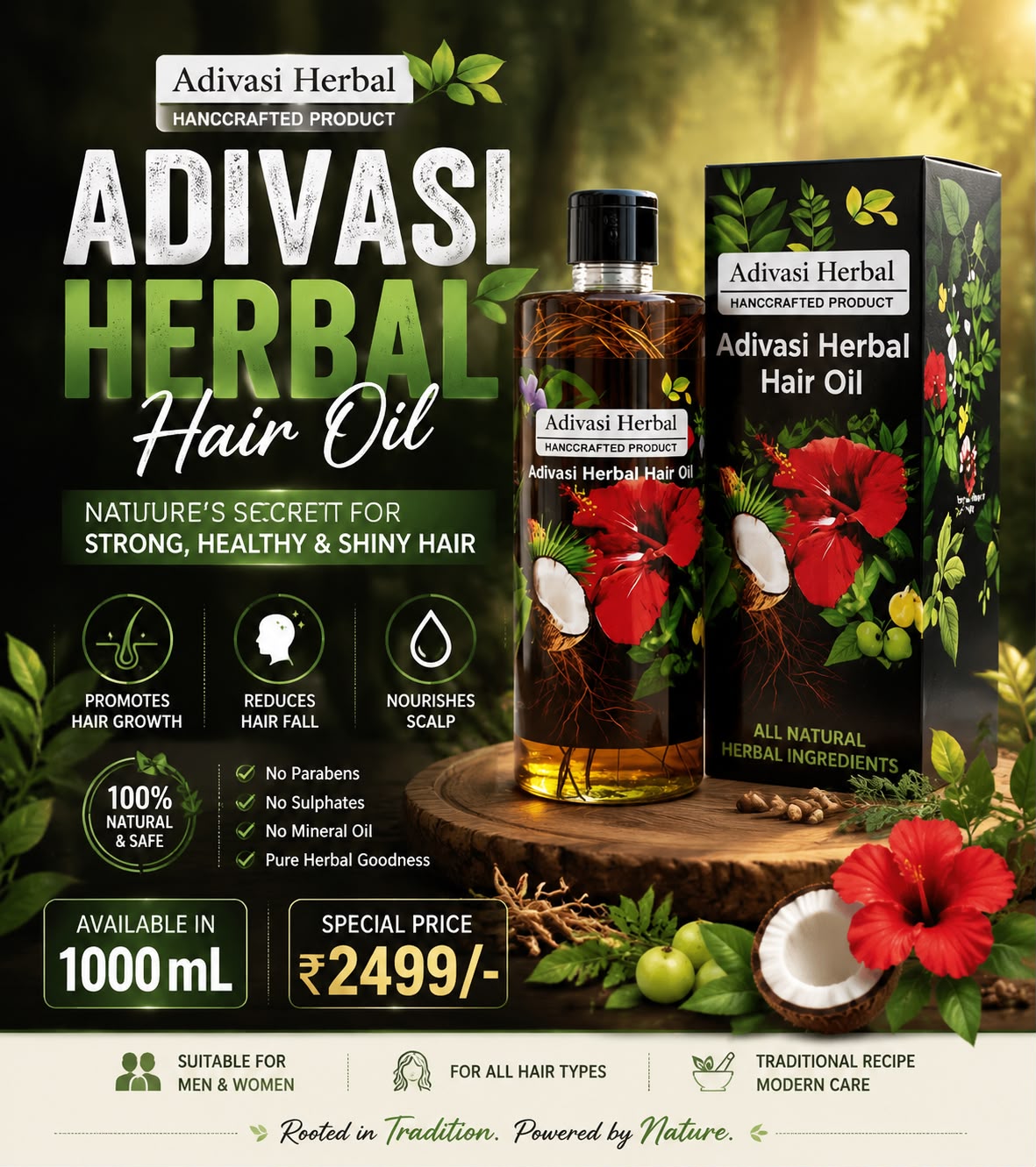Adivasi Herbal Hair Growth Oil